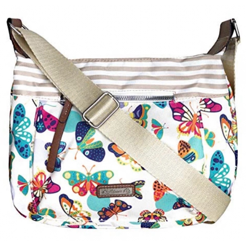 Lily Bloom Gracia Convertible Bag Butterfly Crossbody Shoulder Bag Recycled